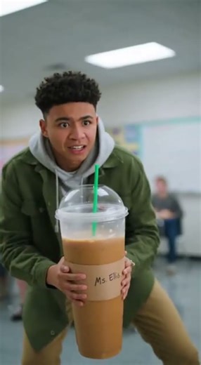 He Brought HER Coffee to Class!