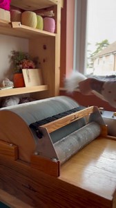 #yarn #fibre #fiber #wool #weavingloom #weaving #weavingsupplies #woven #textiles #yarnhaul #yarnforweaving #yarnobsessed #fiberart #handspunyarn #artyarn #handspunyarn #drumcarder #artyarnforweaving #fibreartist #fiberartist #trending #diy #diyproject #wip #oddlysatisfying #crafting #craftingideas #asmr #asmrvideo #asmrrelax | Made Weave Love