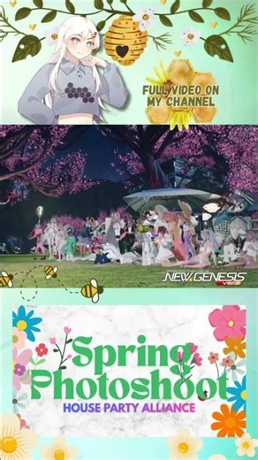 [PSO2:NGS] Spring Photoshoot House Party Alliance #pso2 #ngs #pso2ngs #fashion #photography (C)SEGA