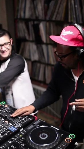 Droppin Burst with my Skrillex for Plastician’s show on RinseFM in 2011 - #12thCronicles