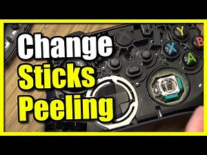 How to Change & Fix Peeling Thumbsticks on Xbox Series X/S Controller (New Sticks)