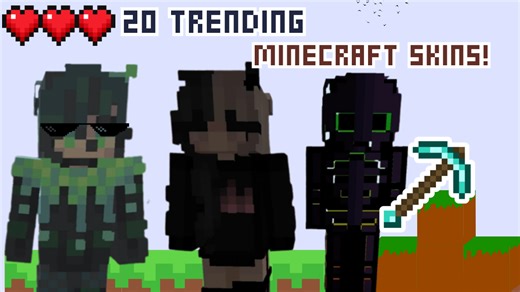 20 Trending Minecraft Skins You Need to See!