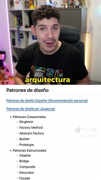 ¡Guía para entrevistas técnicas de programación! ✓ Patrones de diseño ✓ Arquitectura de software ✓ Buenas prácticas y Clean Code ✓ Algoritmos y estructuras de datos ✓ Preguntas típicas por lenguaje y tecnología Una recopilación de recursos que te ayudarán en tu próxima entrevista. Al final del vídeo tienes cómo acceder a la página: #software #programacion #programadores #programador #informatica