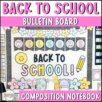 Composition Notebook Bulletin Board | Back to School Bulletin Board