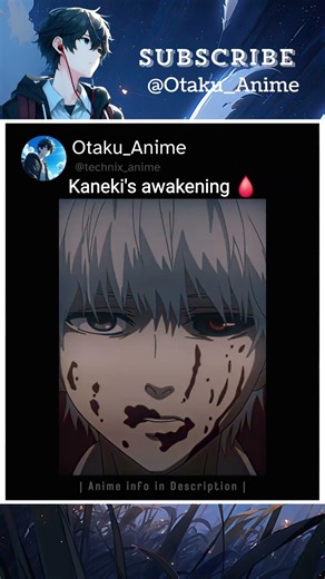 Ken Kaneki Awakens His Ghoul Eye 🔴 | Tokyo Ghoul Edit #shorts #anime