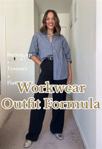 Replying to @SEBP Super Simple and easy workwear outfit formula! #outfitformula #workwear #workwearstyle #size8fashion #size10fashion #outfitideas