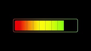 Charging Bar Animation Blocks Red Yellow Stock Footage Video (100% Royalty-free) 1057969744 | Shutterstock