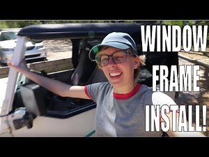 Wrangler YJ Windshield Frame Removal and Install