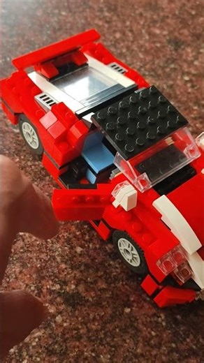 LEGO Ferrari Build in 60 Seconds! #shorts