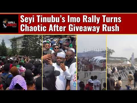 Tension in Owerri as Seyi Tinubu Rally Ends in Disorder