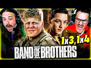 BAND OF BROTHERS 1x03 & 1x04 REACTION - THE BRUTAL PSYCHOLOGICAL TOLL OF CARENTAN – REVIEW