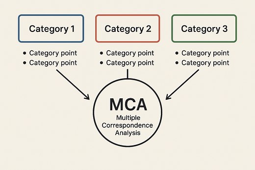 Multiple Correspondence Analysis (MCA) in R Studio: Full Code, Visualizations, and Interpretation