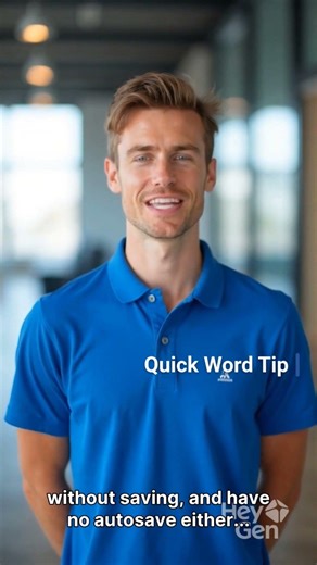 How to recover your lost file in Microsoft Word. #tech