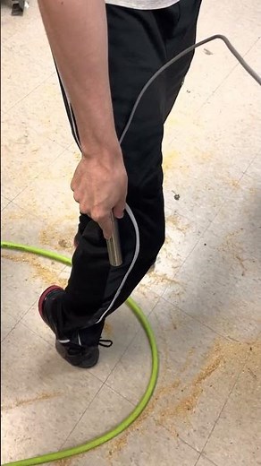 Technetium-99m in person sets off Geiger counter