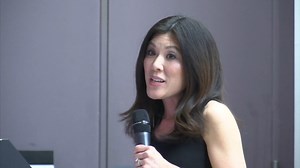 Nydia Han speaks at 2019 Women's Film Festival in Philly
