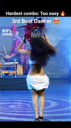 🔥🤩 She made it look too easy! The hardest #tahitiandance move combo by Hereiti, 3rd🥉 #hipsleague