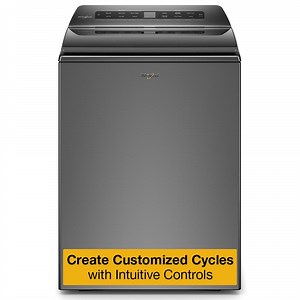 Reviews for Whirlpool 4.8 cu. ft. Top Load Washer with Impeller, Adaptive Wash Technology and Quick Wash Cycle in Chrome Shadow | Pg 2 - The Home Depot