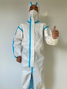 [Hot Item] Waterproof Nonwoven Coveralls Disposable Coveralls