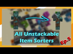 ⭐Drowned Sorter⭐Get Item Holding Drowneds (or any other mob) [Tool/Armor/Weapon Sorting]