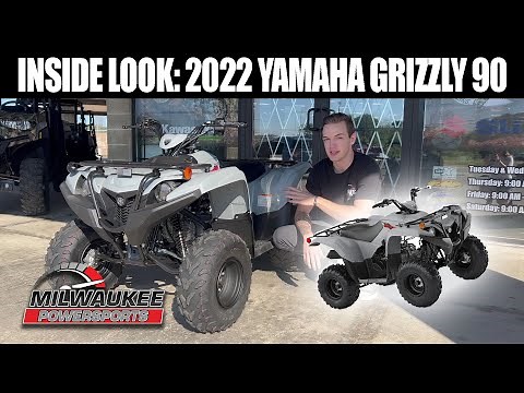 INSIDE LOOK: 2022 YAMAHA GRIZZLY 90 YOUTH ATV!