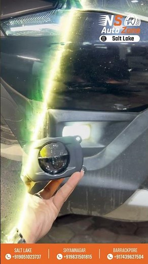 DHC PL 45.2 Bi-Focal LED Fog Lamps Installed on Brezza | Ultimate Visibility & Style Upgrade!