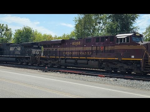 #NS #8102 the Pennsylvania Heritage Unit journey! 5 DIFFERENT LOCATIONS! #train #railway