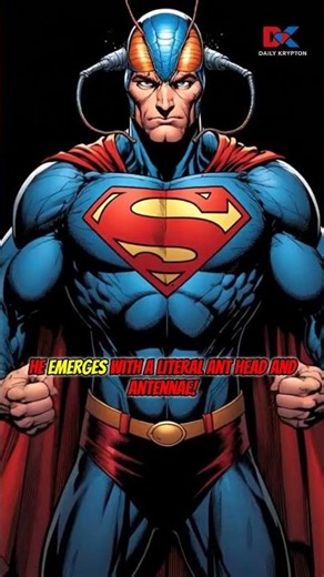 Superman Turns Into an ANT?! 🐜 | Daily Krypton #dailykrypton #superman #dccomics #shorts #marvel