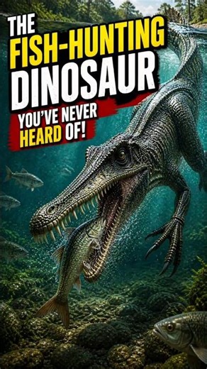 The Fish-Hunting Dinosaur You’ve Never Heard Of! 🐟😱