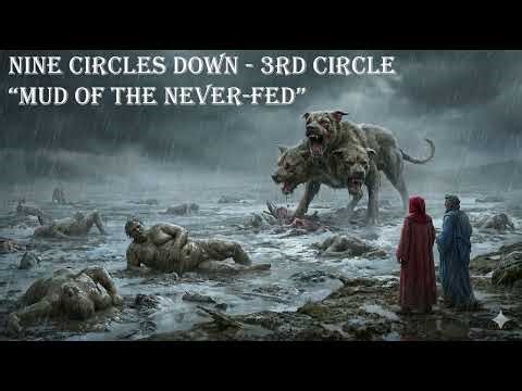 Nine circles down - 3rd circle "Mud of the Never-Fed"