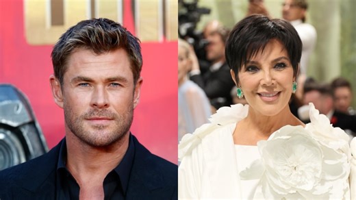 Chris Hemsworth Eats Kris Jenner’s Banana Art, Chris Pratt Supports Ray-Ban Meta Glasses in Super Bowl 2025 Commercial