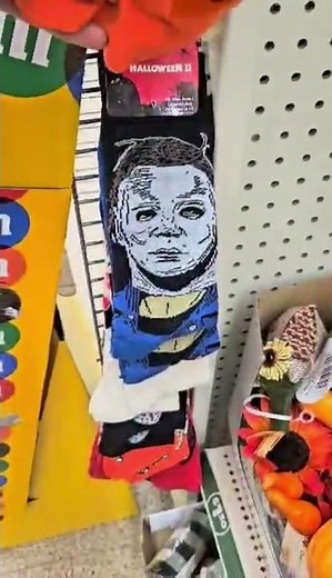 Dollar Tree Halloween Graphic Socks | Beetlejuice, Chucky, Michael Myers & More 🎃🧦📖