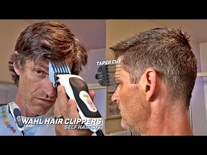 Summer Self-Haircut Taper Fade Wahl Color Pro Walmart Clippers