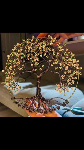 Handmade Beaded Tree of Life for Small Businesses