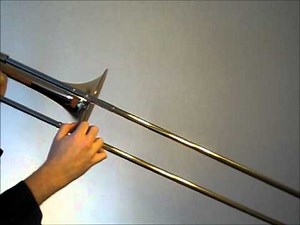 How to play the Trombone D Flat Major Arpeggio