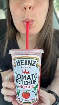 Smoothie King KETCHUP Smoothie IS REAL!!!