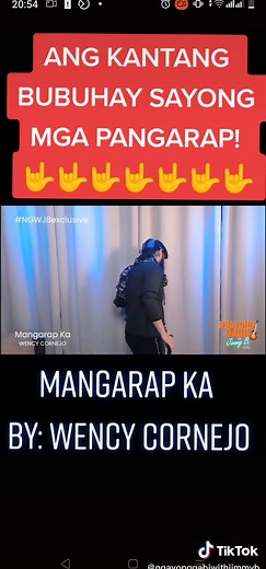 Mangarap Ka by Afterimage/Wency Cornejo - NGWJB Exclusive
