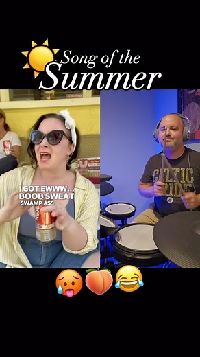 Mandy Brooke | Relatable Comedy | Song of the summer! ☀️🍑🥵 #humidititties | Parody of “Levitating” by @dualipa | Drums by @mikepetroff The dead stop at the can opening was... | Instagram