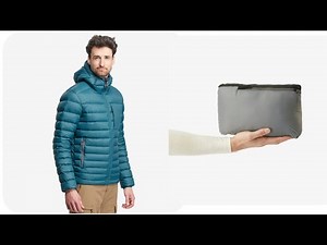 How to pack decathlon down jacket -MT100