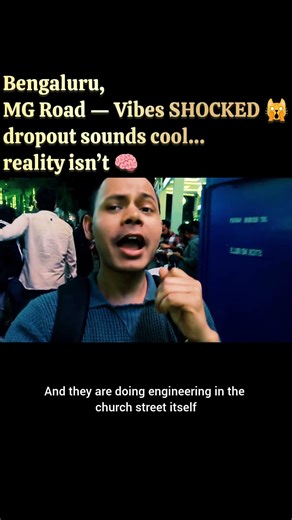 Bengaluru, MG Road — Vibes SHOCKED 🙀I warned them from experience 🚨 #giveaway