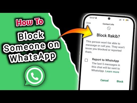 How to Block Someone on WhatsApp | Stop Unwanted Chats & Calls (2025 Guide)