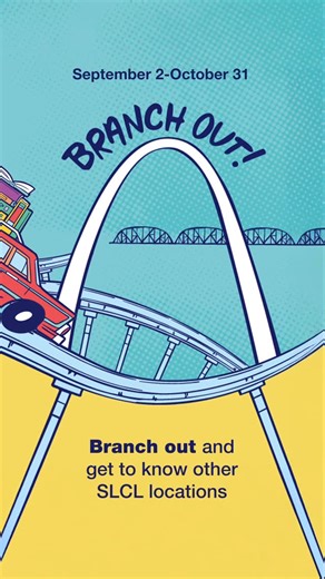 Come with me to the Meramec Valley Branch! This gorgeous branch opened in 2019. The previous location was the smallest in the Library District. Now it features an outdoor reading patio, a walking path, a community garden and a Discovery Zone for kids. When you visit, decorate a paper leaf to add to the branch mural, then get your passport stamped and take home a sticker. #branchout #librarylove #supportlibraries🏫 | St. Louis County Library