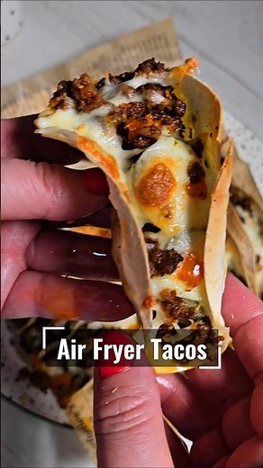 Crispy Air Fryer Tacos in 10 Minutes