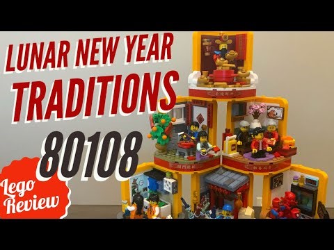 LEGO 80108 Review - Lunar New Year Traditions - Chinese Festival Special Edition