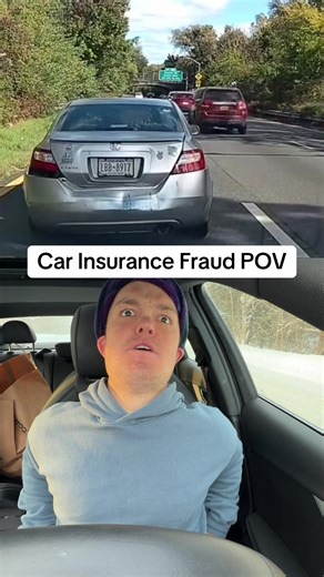 I’ve never seen more obvious car insurance fraud than this here… #caraccident #insurancefraud #exposed