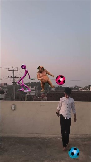 Fatty dog, domi tu cosita alien, dancing frog & jocker - cute brothers magical vfx