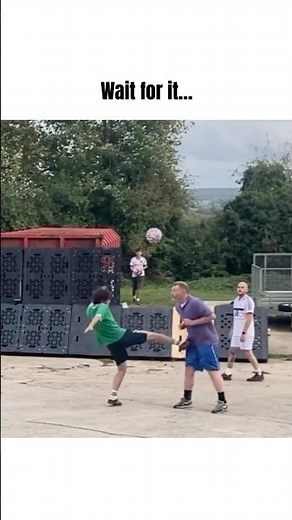 A Sunday League training classic ends in a kick to the balls, thoughts and prayers! #football