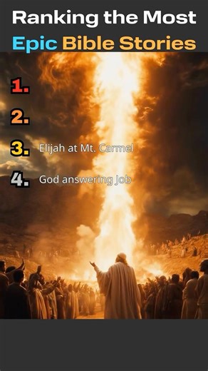 Ranking the Most Epic Bible Stories 🔥