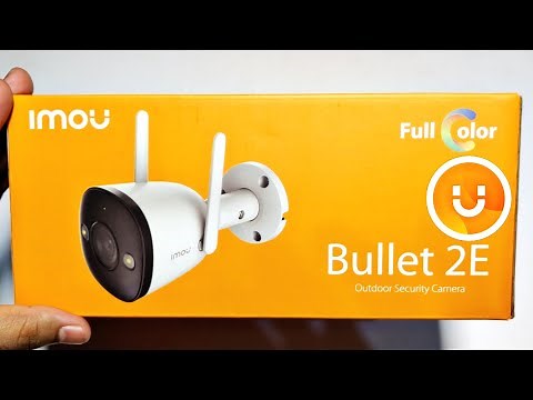 Imou Bullet 2E Weather Proof IP67 Outdoor Security Camera📸 Unboxing | Installation Instructions etc.