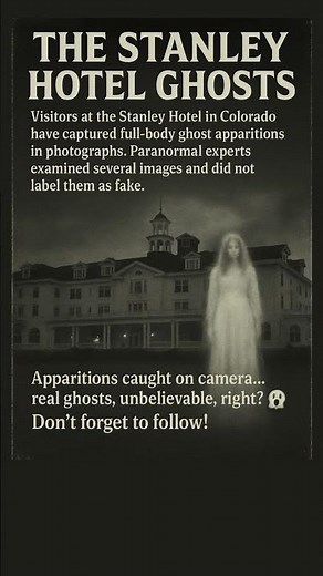 Full-Body Apparitions Caught on Camera at America's Most Haunted Hotel #amazingfacts #haunted