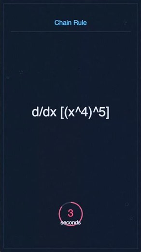 Think fast! Chain Rule problem — got 15 seconds? ⚡